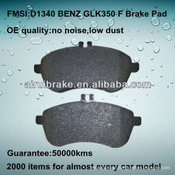 D1340 OE QUALITY low metal car disc brake pad for BENZ GL350/GLK350